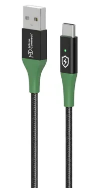 MicroConnect SMART Charge / Kábel / USB-A - USB-C / 1 m / čierna (MC-SMART USB-A-C-01)