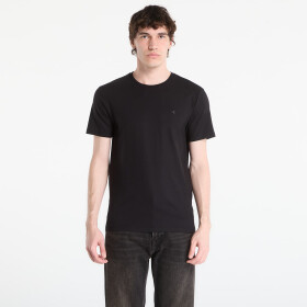 Tričko Calvin Klein Ss Slim Stretch Cotton Crewneck Tee Black S