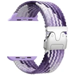 Beline Woven Nylon Parachute 42/44/45/49mm fialová / Remienok pre Apple Watch / nylonový / nastaviteľný