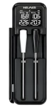 HELMER TM 28 čierna / Kuchynský teplomer / 2 sondy / LCD displej / Bluetooth / -10 až 100 °C (Hlmtm28)