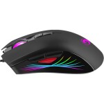 Marvo M519 čierna / herná myš / 12000 DPI / 8 tlačidiel / USB / 1.5m / RGB LED podsvietenie (M519)