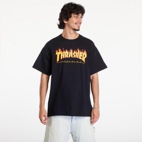 Tričko Thrasher Flame Logo T-Shirt Black M