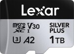 Lexar Professional Silver Plus MicroSDXC 1 TB Class 10 UHS-I/U3 A2 V30 (LMSSIPL001T-BNANG)