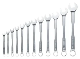BOSCH Sada kombinovaných kľúčov 12 ks / Sada kľúčov / 6-19 mm / chróm-vanád / s organizérom (1600A02Z9D)