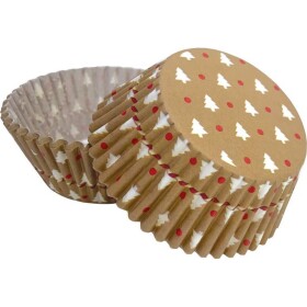 Košíčky na muffiny stromčeky (50 ks) - Alvarak - Alvarak