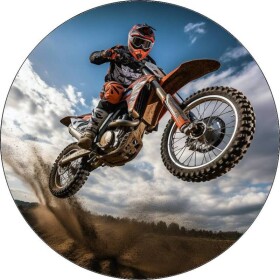 Jedlý papier jazdec motocyklovej štvorkolky 19,5 cm - Pictu Hap - Pictu Hap