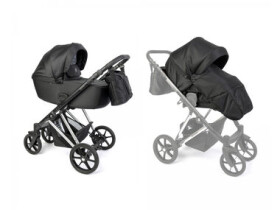 Dada Prams Apus 2v1 Special Edition JetBlack / kočík / od narodenia (AP1SDD)