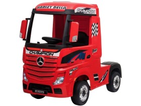 Mamido Elektrické autíčko kamión Mercedes Benz Actros 4x4 červené