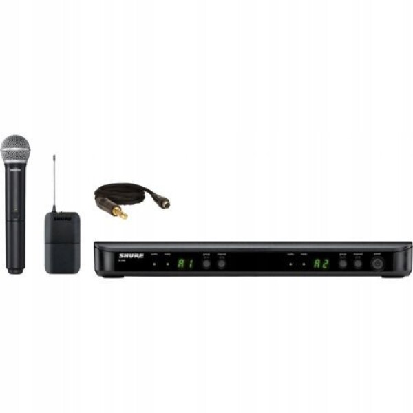 Shure BLX1288E/SM58-H8E - system bezprzewodowy z mikrofonem SM58 (518-542 MHz)