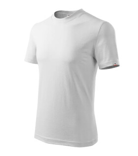 Base tričko unisex white 00 (štítok značky) L