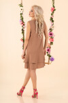 Merribel Dress Ianake Coffee S