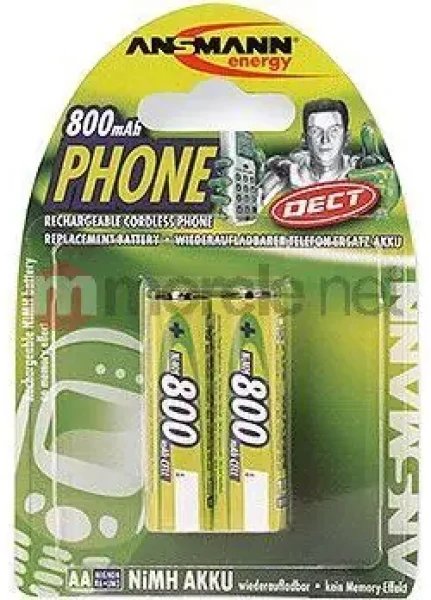 Ansmann maxE / Akumulátor / AA (Mignon) / NiMH / 800 mAh / 1,2 V / 2 ks (5030902)