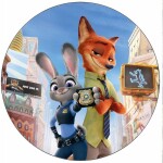 Jedlý papier Judy a Nick zo Zootropolis 19,5 cm - Pictu Hap - Pictu Hap