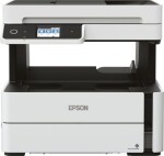 EPSON EcoTank M3180 biela / Atramentová multifunkcia čb / 1200 x 2400 dpi / skener / A4 / USB 2.0 / WiFi / Ethernet (C11CG93403)