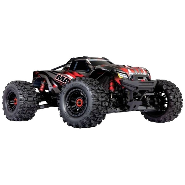 Traxxas MAXX Wide červená 1:10 RC model auta monster truck 4WD (4x4) RtR 2,4 GHz; TRX-89086-4RED