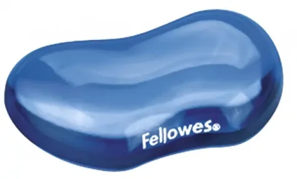 Fellowes CRYSTAL Gélová podložka pod zápästie modrá (felfergwpadcrystb)