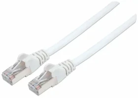 Intellinet Cat6A biela / Patch kábel / S/FTP / LSZH / RJ-45 / 1 m (741361)