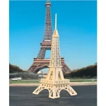 Woodcraft Drevené 3D puzzle Eiffelova veža menšia