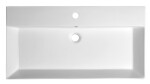 SAPHO - KARE 85 keramické umývadlo nábytkové 85x45cm, biela 17085