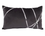 Dekoračný vankúš Vanessa 30x50 cm, antracitový%