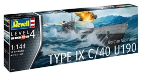 Plastikový model Nemecká ponorka Typ IX C/40
