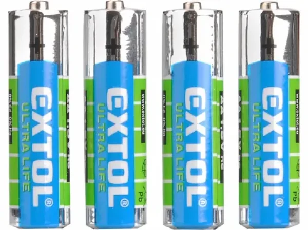 Extol- Energy Batérie zink-chloridové 1.5V AA (LR6) 4ks (EX42001)