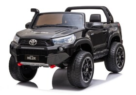 Mamido Detské elektrické autíčko Toyota Hilux 4x4 čierne