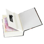 Mamido Kniha trezor na peniaze s kódom Dinosaurus čierna