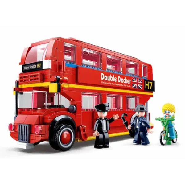 Sluban ModelBricks M38-B0708 Double Decker autobus