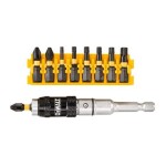 DeWalt DT70578T-QZ / 10 dielny set bitov Torsion s uhlovým nástavcom (DT70578T-QZ)