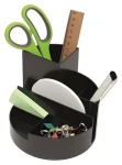 Maul Rundbox Recycling čierna / Stojanček na písacie potreby / O 14 cm / recyklovaný plast (4117690)