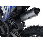 Mamido Detská benzínová motorka RamiGO IMMORTAL 110CC modrá