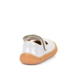Dievčenské barefoot baleríny MARY J Silver Froddo G3140184-6 strieborná - 25