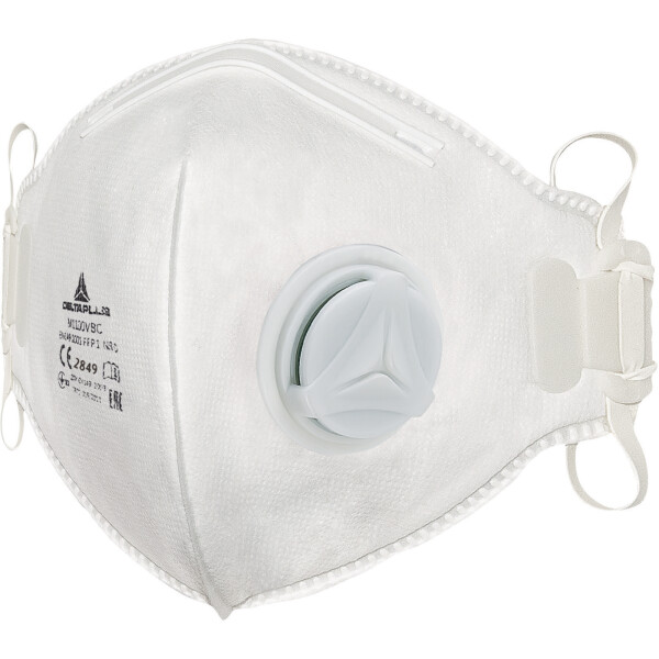 Respirátory FFP1 Delta Plus M1100VBC - balenie 10ks Farba: Biela