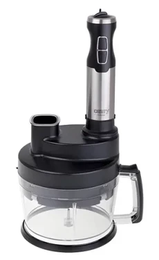 Camry CR 4623 čierna / Kuchynský robot / 1600 W / misa 2 L / mixér 0,6 L / sekáčik 0,4 L (CR 4623)