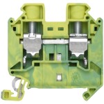 Siemens 8WH10000CK07 PE priechodná svorka skrutkovací zelenožltá 50 ks; 8WH10000CK07