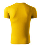 Tričko Peak unisex žlté XS