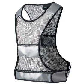 Reflexná vesta Borwey Unisex Safety Vest SS23 čierna - Endurance one size