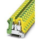 Installation ground terminal block UTI 16-PE 3073830 Phoenix Contact; 3073830