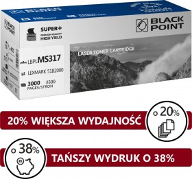 Black Point LBPLMS317 Black Náhradný 51B2000 (BLLMS317SBCBW)