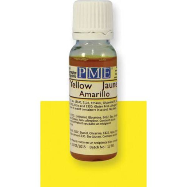 PME airbrush farba základná – žltá - PME - PME