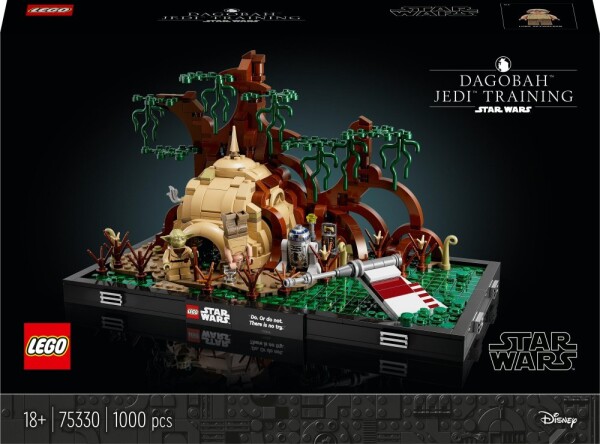 LEGO® Star Wars ™ 75330 Jediský tréning na planéte Dagobah ™ - dioráma