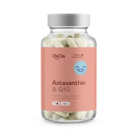 OlaOla Astaxantín+Q10 podporujúci vitalitu / 60 kapsúl (110060)