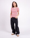 Armedangels Kardaa Stripes 3491 pink mist-mars red L