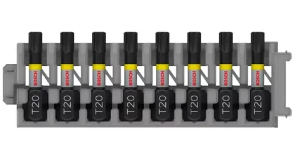 BOSCH 2608522380 / Sada skrutkovacích bitov PRO Impact T20 25 mm (8 ks) (2608522380)