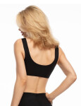Dámska podprsenka TOP Infinity Bra Black - Julimex M černá