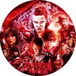 Jedlý papier Stranger Things 19,5 cm - Pictu Hap - Pictu Hap