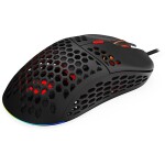 SPC Gear LIX+ čierna / optická / drôtová / herná / 12000dpi / PMW3360 / 6 tlačidiel / RGB / USB (SPG050)