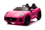Mamido Mamido Elektrické autíčko Maserati GranTurismo Folgore 24V | 480W | 60 kg ružové