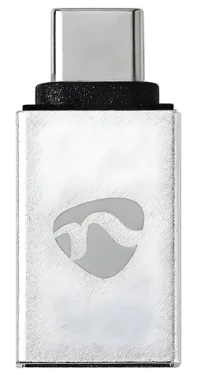 Nedis Profigold USB-C - USB-A / Redukcia / USB 3.2 Gen 1 / 5 Gb/s / hliník / strieborná (CCTB60915AL)